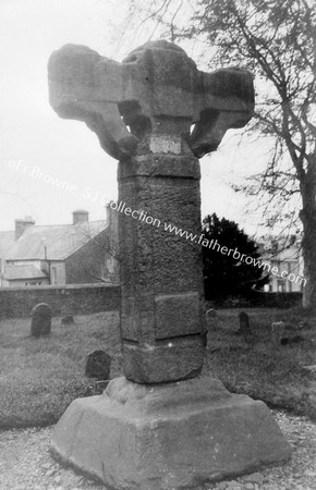 UNFINISHED CROSS W. FACE